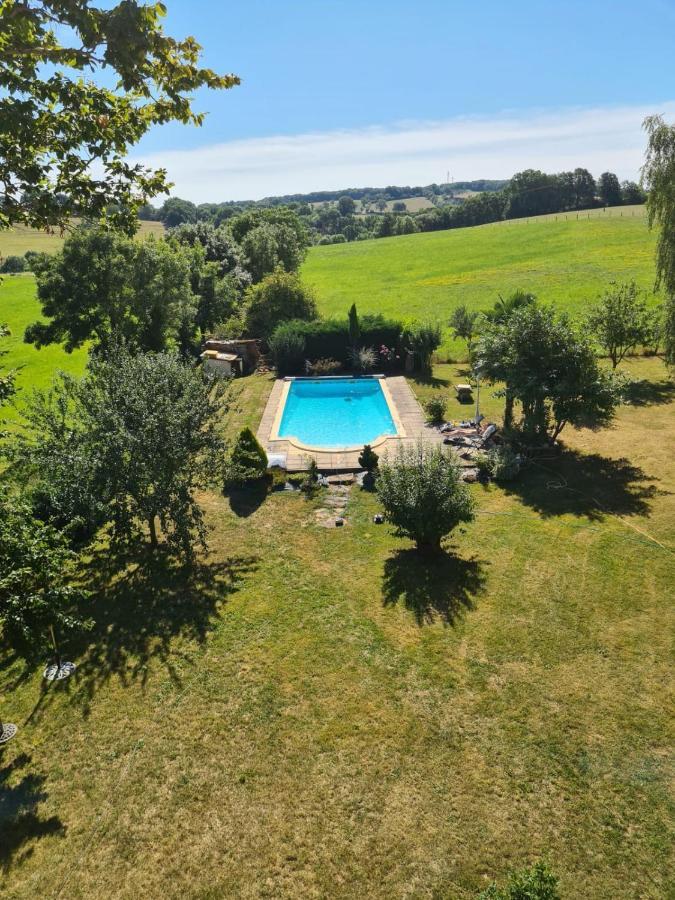 Chambres Et Table D'Hotes Le Cedre Aveyron Sainte-Croix  Eksteriør billede